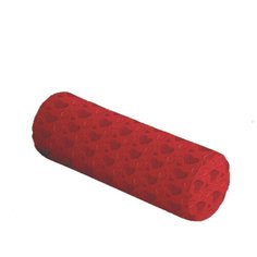 Подушка декоративная JoyArty Серца в квадратах, 45 х 16 см (pcu_210711) красный/бордовый