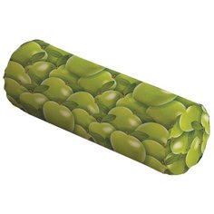 Подушка декоративная JoyArty Зеленые яблоки, 45 х 16 см (pcu_52715) зеленый