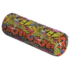 Подушка декоративная JoyArty Стрит арт, 45 х 16 см (pcu_56872) красный/зеленый/серый