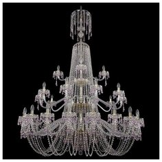 Люстра Bohemia Art Classic 11.24.20+10+5.530.3d.XL-194.Gd.V7010, E14, 1400 Вт