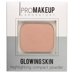 ProMAKEUP Laboratory Glowing skin компактный хайлайтер 103