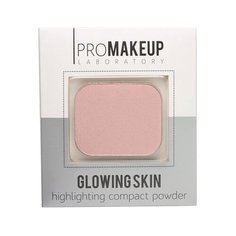 ProMAKEUP Laboratory Glowing skin компактный хайлайтер 102