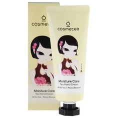 Крем для рук Cosmetea увлажняющий Белый чай с лепестками Пиона 50 мл