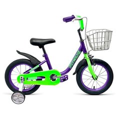 Детский велосипед FORWARD Barrio 16 (2020) фиолетовый (требует финальной сборки)