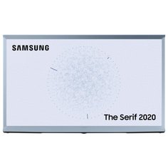 Телевизор QLED Samsung The Serif QE49LS01TBU 49" (2020) бледно-голубой