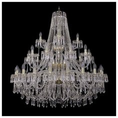Люстра Bohemia Ivele Crystal 1403 1403/20+10+5/400/3d/G, E14, 1400 Вт