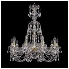 Люстра Bohemia Ivele Crystal 1406 1406/10/240/XL-74/G, E14, 400 Вт