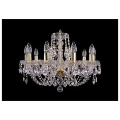 Люстра Bohemia Ivele Crystal 1406/10/195/G, E14, 400 Вт