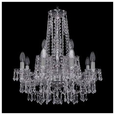 Люстра Bohemia Ivele Crystal 1403 1403/8+4/195/h-60/Ni, E14, 480 Вт
