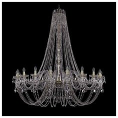 Люстра Bohemia Ivele Crystal 1406 1406/24/530/h-160/G, E14, 960 Вт