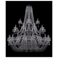 Люстра Bohemia Ivele Crystal 1403 1403/20+10+5/530/3d/Ni, E14, 1400 Вт