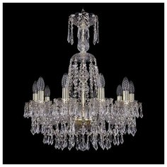 Люстра Bohemia Ivele Crystal 1403 1403/10/195/XL-65/G, E14, 400 Вт