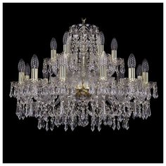 Люстра Bohemia Ivele Crystal 1403 1403/12+6/240/G, E14, 720 Вт