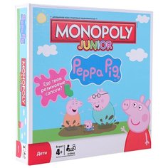 Настольная игра Junior Свинка Пеппа Monopoly