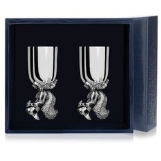 АргентА Рюмки из серебра "Белка" (2 шт.)