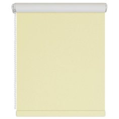 Рулонная штора DDA Светонепроницаемая (лимонный), 100х170 см