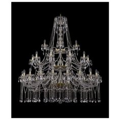 Люстра Bohemia Ivele Crystal 1413 1413/20+10+5/530/3d/G, E14, 1400 Вт