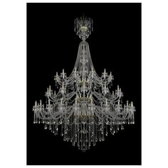 Люстра Bohemia Ivele Crystal 1415 1415/24+12+12/900/XLU-320/3d/G, E14, 1920 Вт