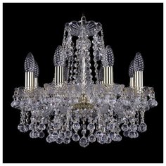 Люстра Bohemia Ivele Crystal 1409 1409/8/141/G, E14, 320 Вт