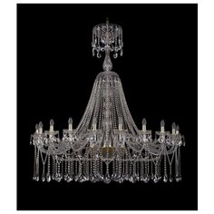 Люстра Bohemia Ivele Crystal 1413 1413/20/530/XL-158/G, E14, 800 Вт