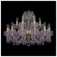 Люстра Bohemia Ivele Crystal 1410 1410/12+6/240/G/V7010, E14, 720 Вт