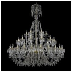 Люстра Bohemia Ivele Crystal 1410 1410/24+12+6/530/XL-167/G/V0300, E14, 1680 Вт