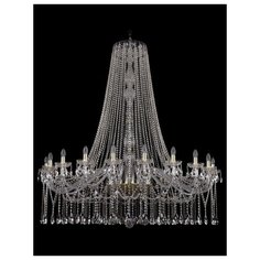 Люстра Bohemia Ivele Crystal 1413 1413/20/530/h-159/G, E14, 800 Вт