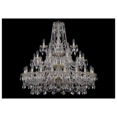 Люстра Bohemia Ivele Crystal 1411 1411/20+10+5/400/3d/G, E14, 1400 Вт