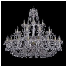 Люстра Bohemia Ivele Crystal 1409 1409/20+10+5/460/G, E14, 1400 Вт