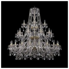 Люстра Bohemia Ivele Crystal 1411 1411/20+10+5/460/3d/G, E14, 1400 Вт