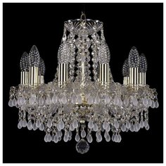 Люстра Bohemia Ivele Crystal 1410 1410/10/141/G/V0300, E14, 400 Вт