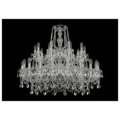 Люстра Bohemia Ivele Crystal 1411 1411/20+10/360/2d/Ni, E14, 1200 Вт