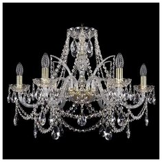 Люстра Bohemia Ivele Crystal 1411 1411/6/240/G, E14, 240 Вт