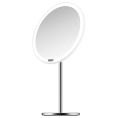 Зеркало косметическое настольное Xiaomi Yeelight LED Lighting Mirror (YLGJ01YL) с подсветкой белый/серебристый