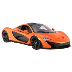 Легковой автомобиль Rastar Mclaren P1 (75110) 1:14 32 см оранжевый/черный