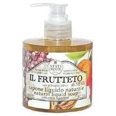 Мыло жидкое Nesti Dante Il Frutteto Red Grapes Leaves and Lemon Extract, 300 мл