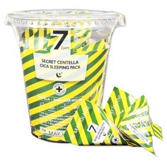 MAY ISLAND Успокаивающая ночная маска с центеллой 7 Days Secret Centella Cica Sleeping Pack, 5 мл, 12 шт.