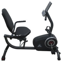 Горизонтальный велотренажер DFC B5076P черный