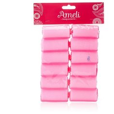 Мягкие бигуди Ameli 3036196 (30 мм) 12 шт. розовый
