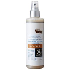 Urtekram несмываемый спрей-кондиционер Moisturizing Coconut увлажняющий Кокос для нормальных волос, 250 мл