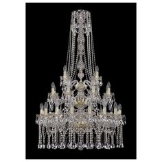 Люстра Bohemia Ivele Crystal 1413/16+8+4/300/h-134/3d/G, E14, 1120 Вт