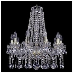 Люстра Bohemia Ivele Crystal 1413/10/200/h-60/G, E14, 400 Вт