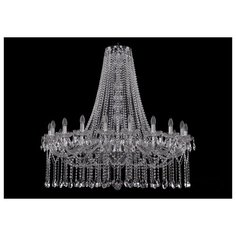 Люстра Bohemia Ivele Crystal 1413/20/400/h-113/Ni, E14, 800 Вт