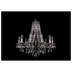 Люстра Bohemia Ivele Crystal 1771 1771/12/220/B/NB, E14, 480 Вт