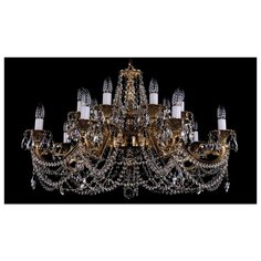 Люстра Bohemia Ivele Crystal 1703 1703/14/320/C/G, E14, 560 Вт