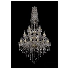 Люстра Bohemia Ivele Crystal 1415 1415/16+8+4/300/h-155/3d/G, E14, 1120 Вт