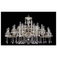Люстра Bohemia Ivele Crystal 1709 1709/25+5/410/A/GW/Shpil, E14, 1200 Вт