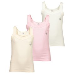 Майка BAYKAR 3 шт., размер 158/164, молочный/персиковый/розовый