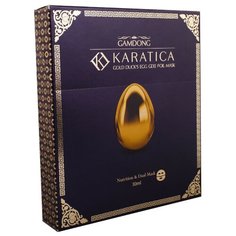 Karatica Дышащая маска из золотой фольги с лецитином, 30 мл, 5 шт.
