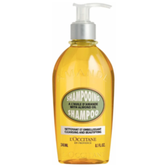 LOccitane en Provence шампунь для волос Amande нежный с миндальным маслом 240 мл с дозатором